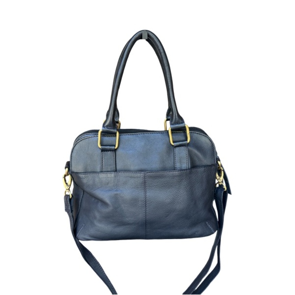 Great American Leatherworks Black Leather Handbag - Picture 4 of 14